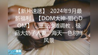 【新片速遞】  2024年9月最新福利，【DOM大神-狙心DOM】 ，三亚沙滩调教，极品大奶子人妻，海天一色别样风景