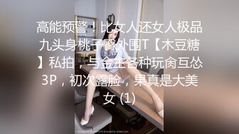 高能预警！比女人还女人极品九头身桃子臀外围T【木豆糖】私拍，与金主各种玩肏互怂3P，初次露脸，果真是大美女 (1)