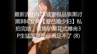 最新流出NTR骚妻极品崇黑讨黑BBC女神【爱已婚少妇】私拍完结，被黑驴屌花式爆肏3P生猛国屌已经满足不了 (8)